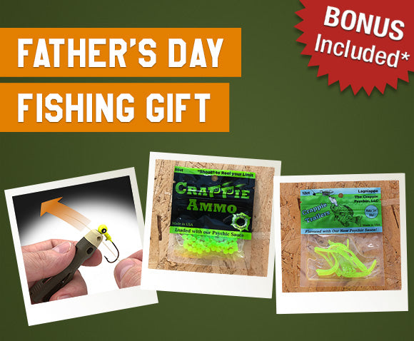 Keep Dad Fishing with TYEPRO's Father's Day Giveaway; Free Crappie Bait & Trailers!