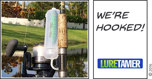 We're Hooked: The Lure Tamer Keeps Rod & Reel Safe from Bouncing Lures