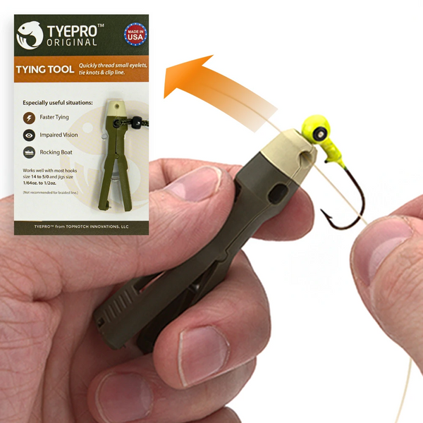 Fly Fishing Line Nipper Tying Tool with Nail Knot Cutter Eye